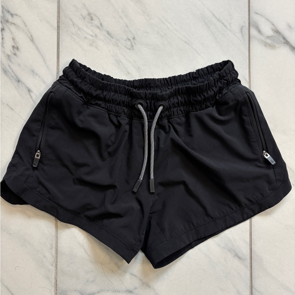Athleta Girl Black Shorts - 2.5” - M/8-10